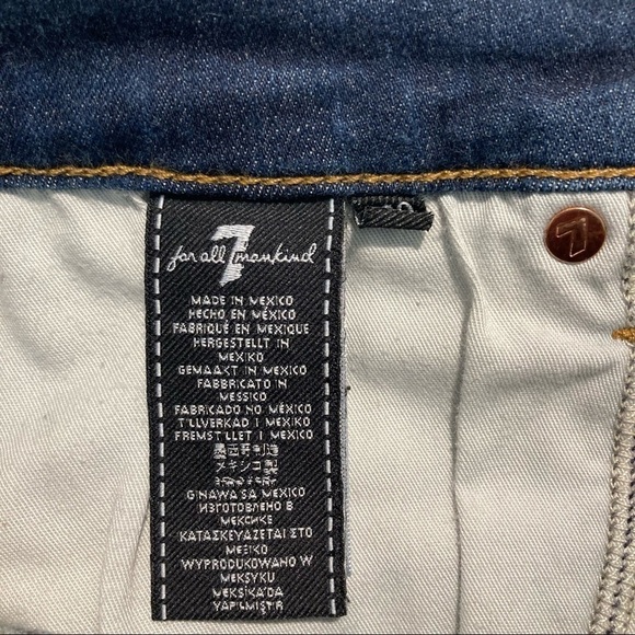 7 FOR ALL MANKIND Sz 30 Paxtyn Luxe Sport Jeans - Picture 8 of 8